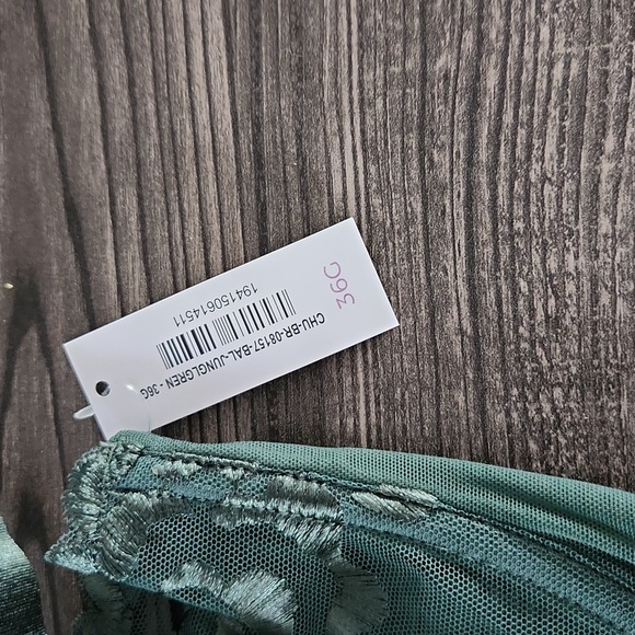 Adore Me Green Tiana Lace Bra - Picture 3 of 6